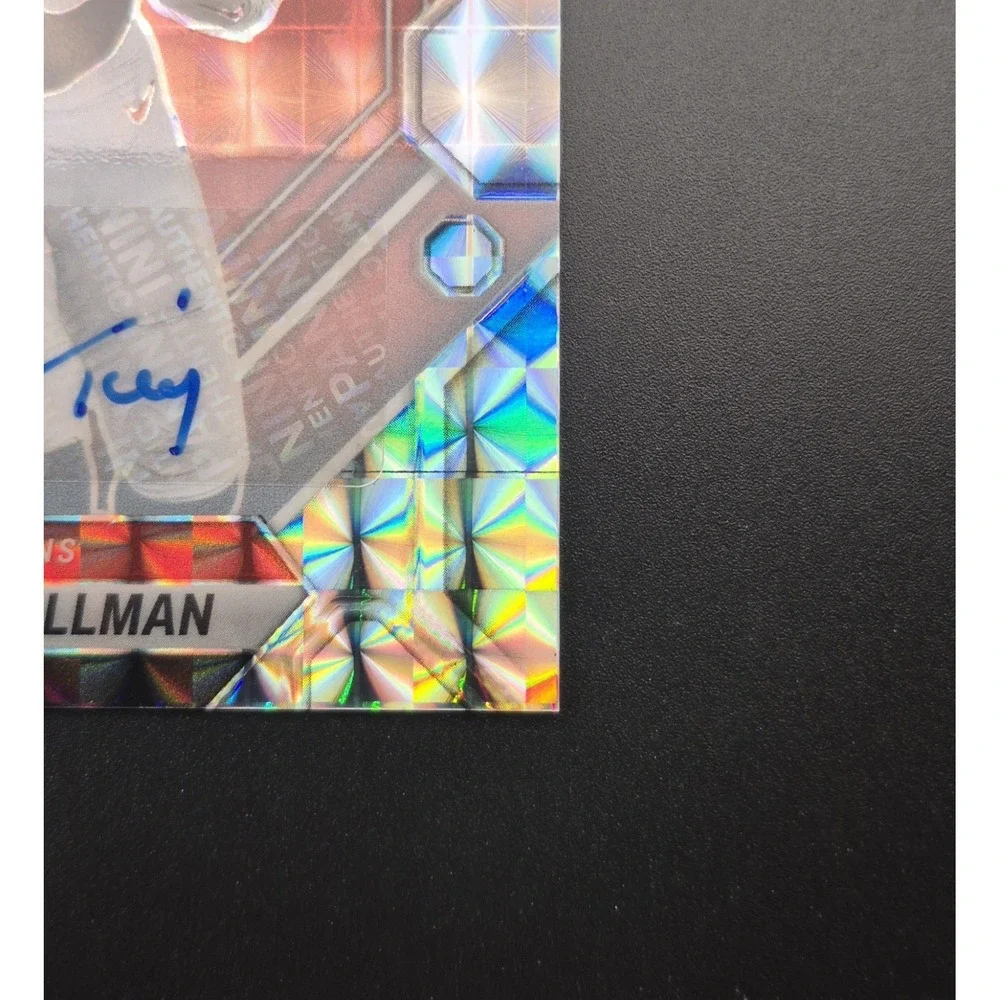 2023 Panini Mosaic Rookies Cedric Tillman #296 Mosaic Prizm Autographs (RC)